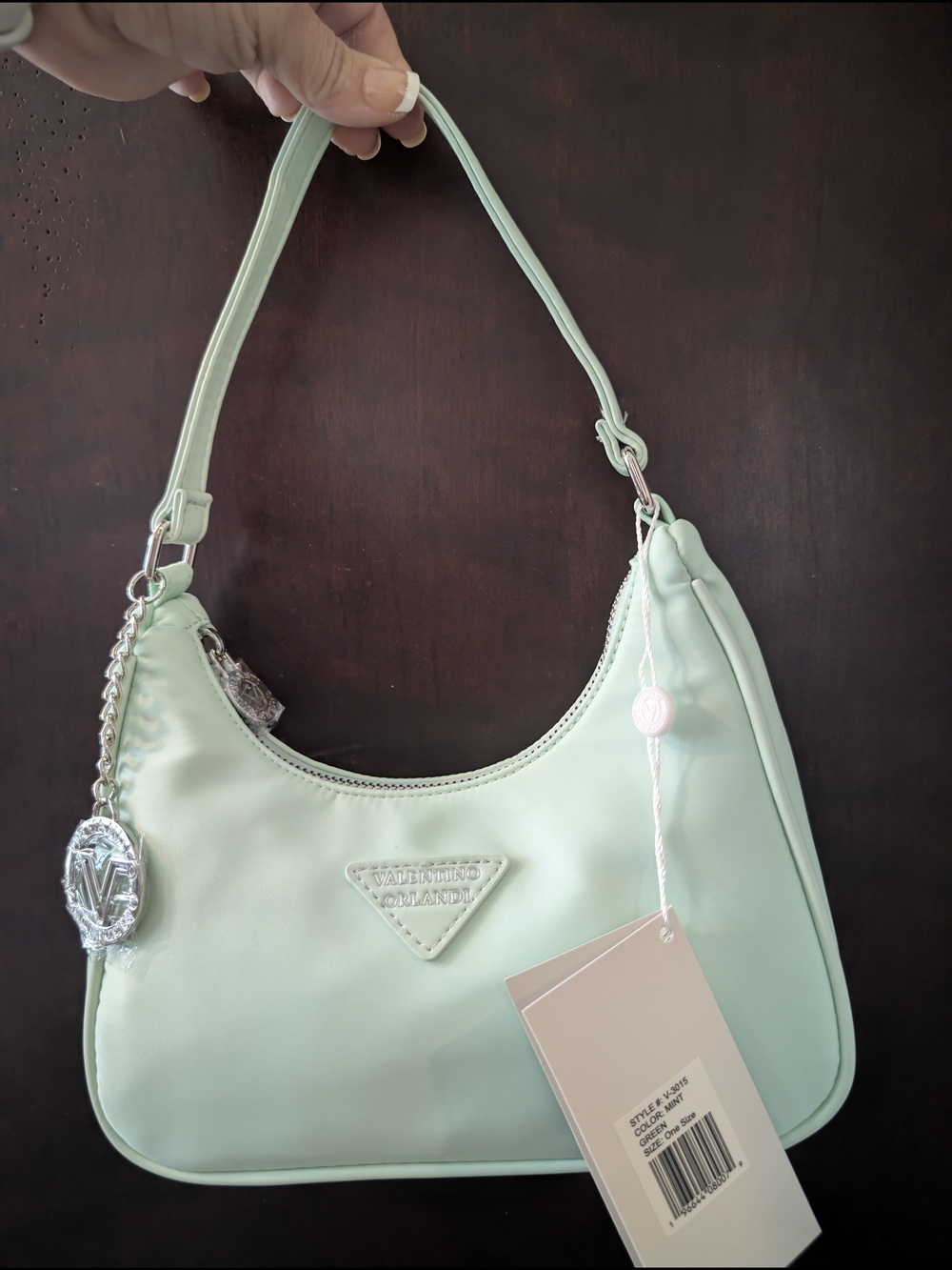 Valentino Orlandi Mint Green Women's Shoulder Bag